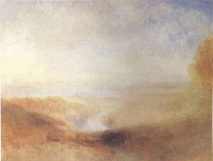 Joseph Mallord William Turner Landscape with Distant River and Bay (mk05) China oil painting art